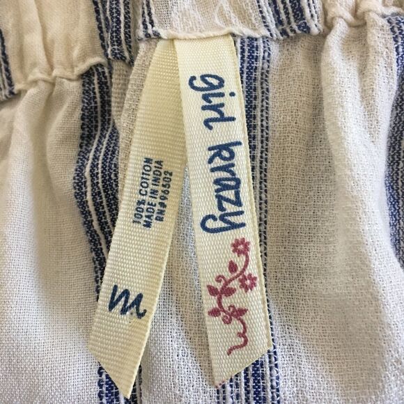 Girl Krazy Cotton Off-Shoulder Top Size M - Picture 4 of 4